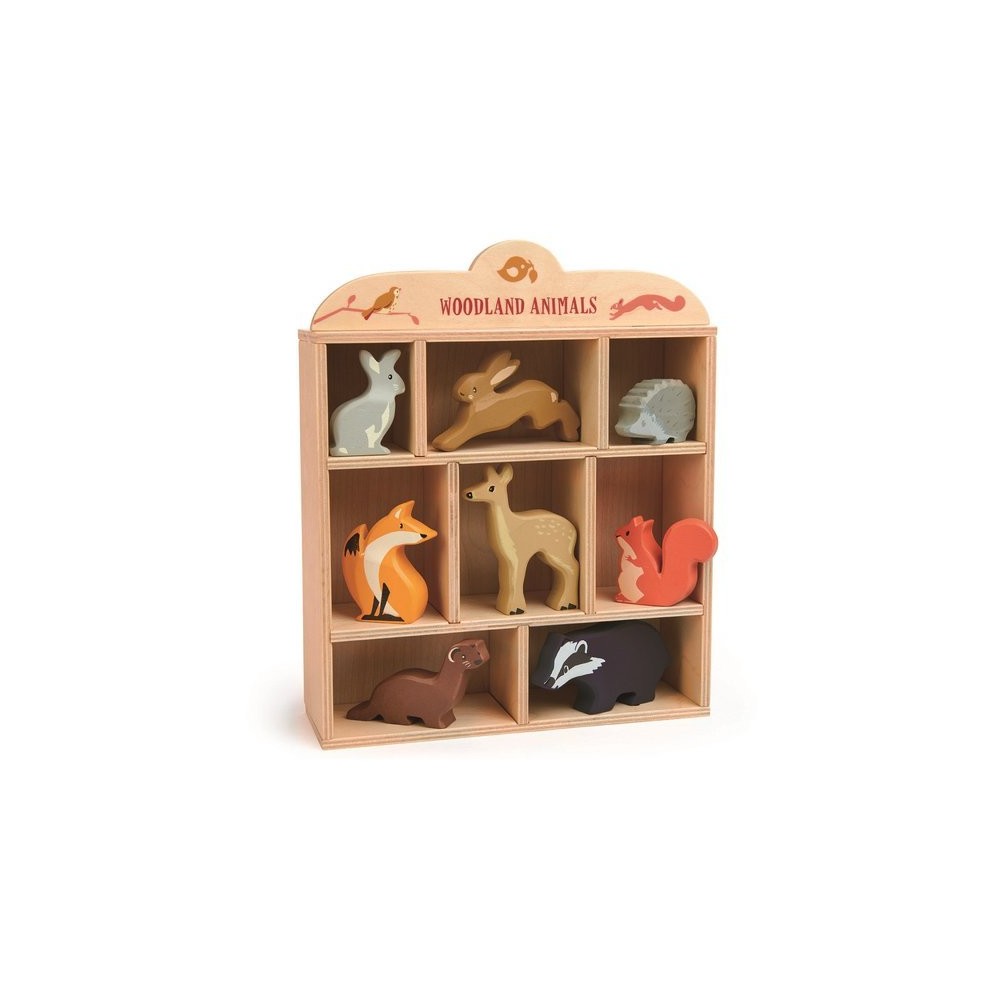 Drewniane Figurki Zwierzęta Leśne - Tender Leaf Toys