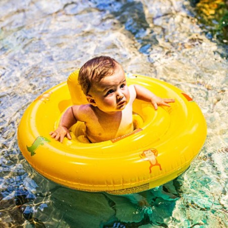 Fotelik do pływania dla dzieci 0-12 mies. Koło Żółte - The Swim Essentials