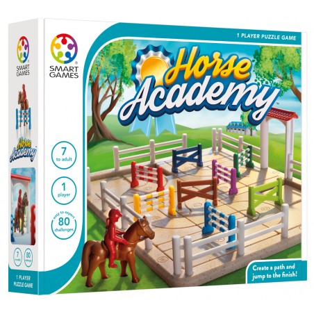 Łamigłówka Horse Academy 7+ Akademia Jazdy Konnej - Smart Games