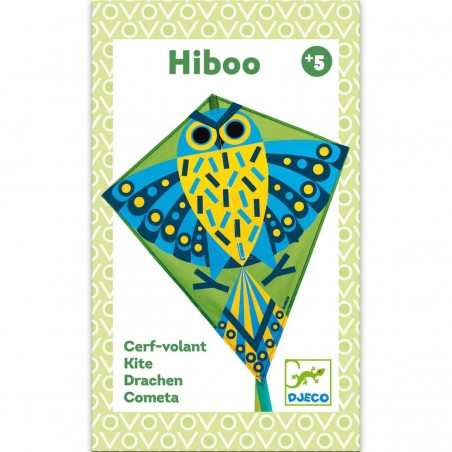 Kolorowy Latawiec z wstążkami Hiboo - Djeco