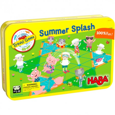 Gra Podróżna Basenowe Party Summer Splash - Haba