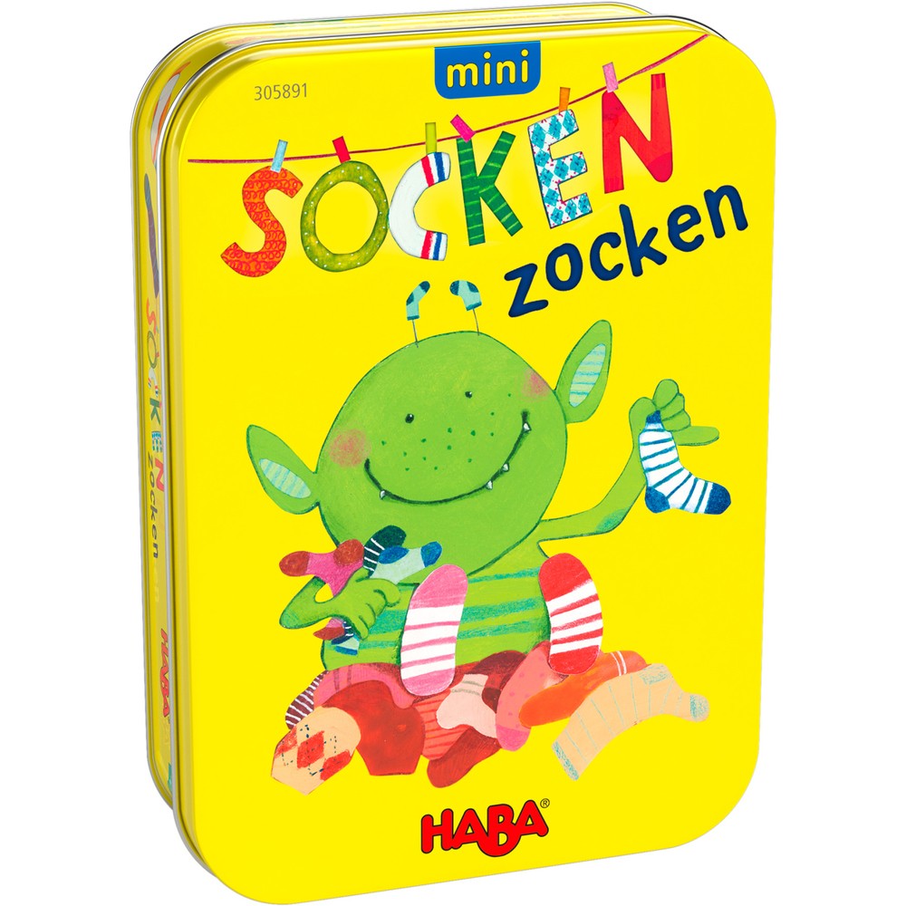 Gra Skarpetkowy Potwór Socken Mini - Haba