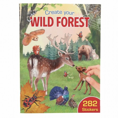 Album z Naklejkami Las Wild Forest - Depesche