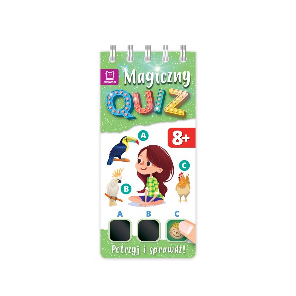 Magiczny quiz 8-latka. Potrzyj i sprawdź!