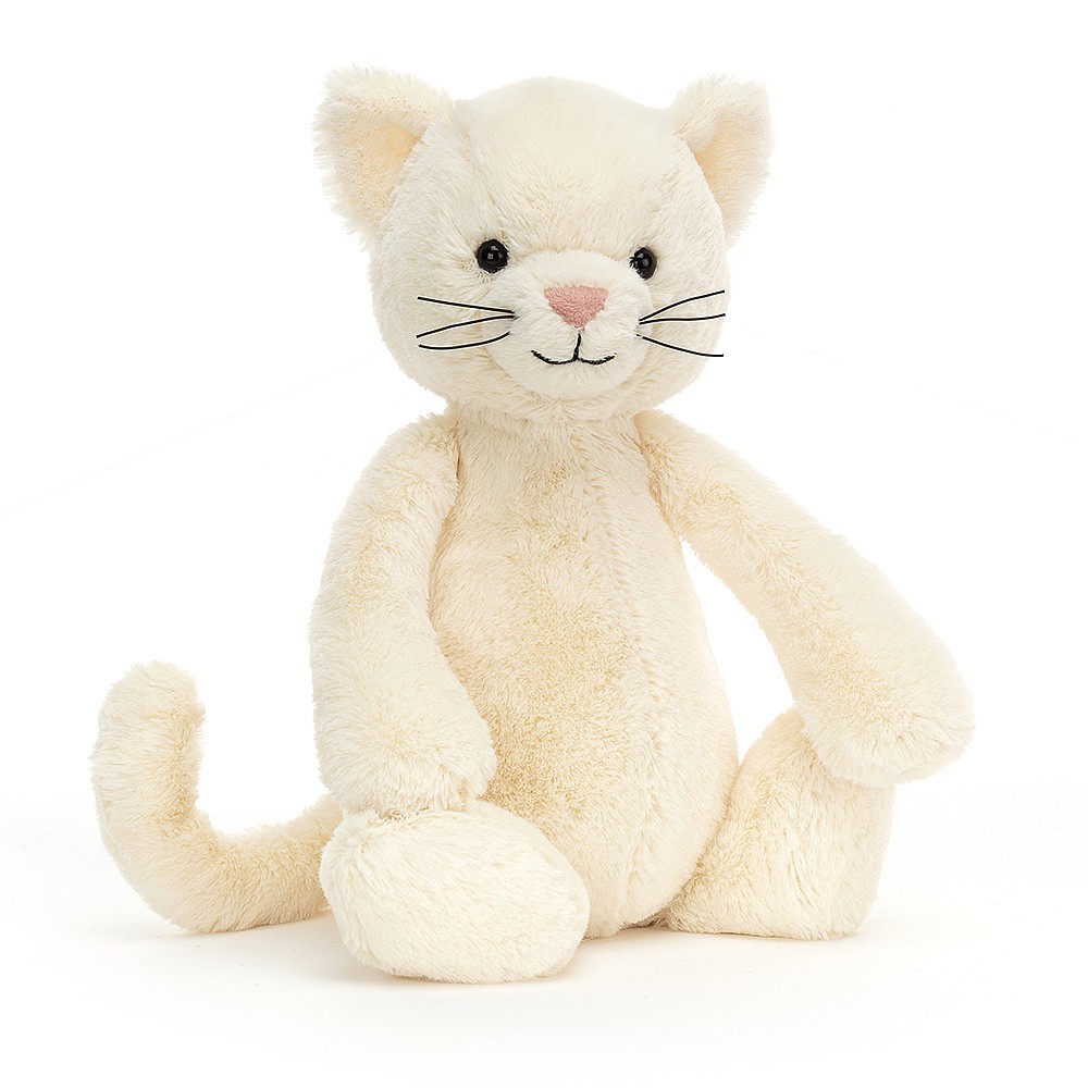 Pluszowy Kot 31cm Bashful Cream Kitten - Jellycat