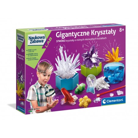 Gigantyczne kryształy Laboratorium - Clementoni