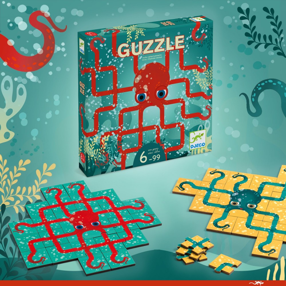 Gra logiczna Guzzle - Djeco