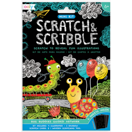 Zdrapywanki Owady Scratch & Scribble - Ooly