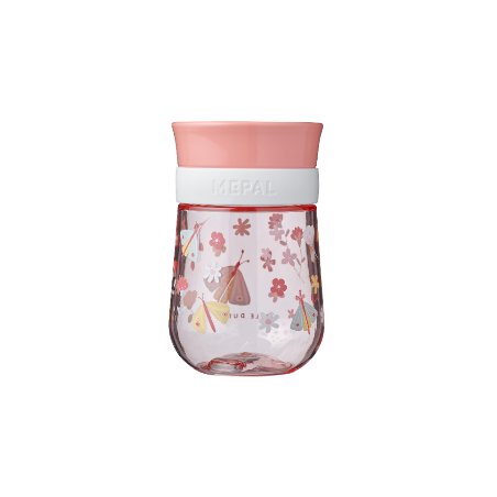 Kubek Treningowy 360° Flowers & Butterflies Mio Mepal - Little Datch