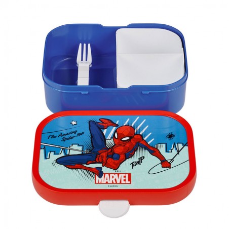 Śniadaniówka z Widelcem Lunchbox Spiderman - Mepal
