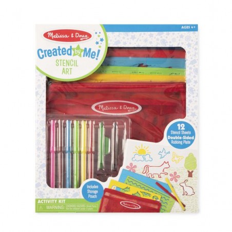 Szablony do odrysowywania Stencil Art - Melissa & Doug