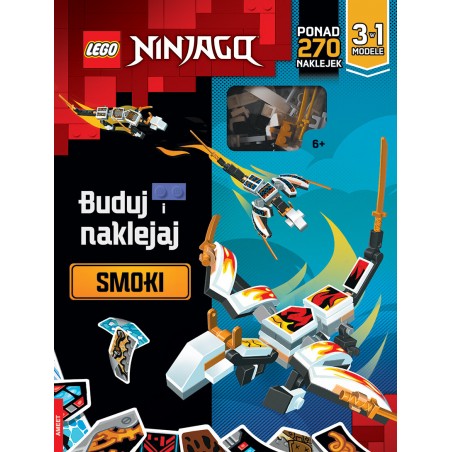 LEGO Ninjago. Buduj i naklejaj Smoki