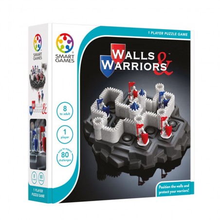 Jednoosobowa Gra Planszowa Walls & Warriors - Smart Games