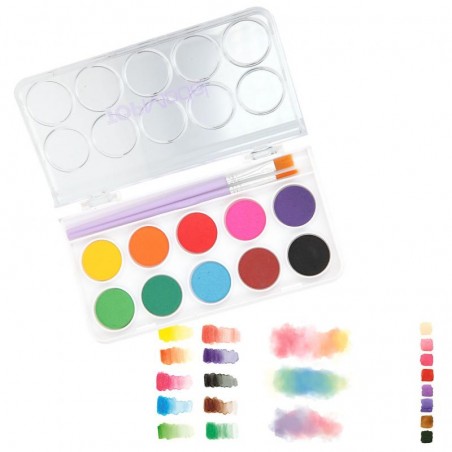Obrazy do Malowania z Farbami Akwarelowymi Colour Me Up Paper - TOPModel