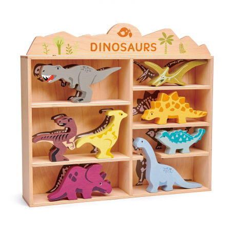 Drewniane Figurki Dinozaury - Tender Leaf Toys