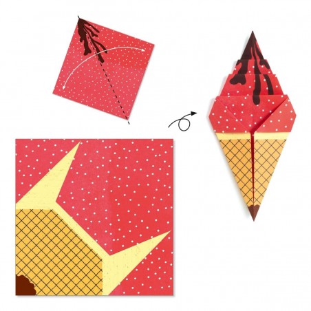 Origami Słodkie Przysmaki - Djeco