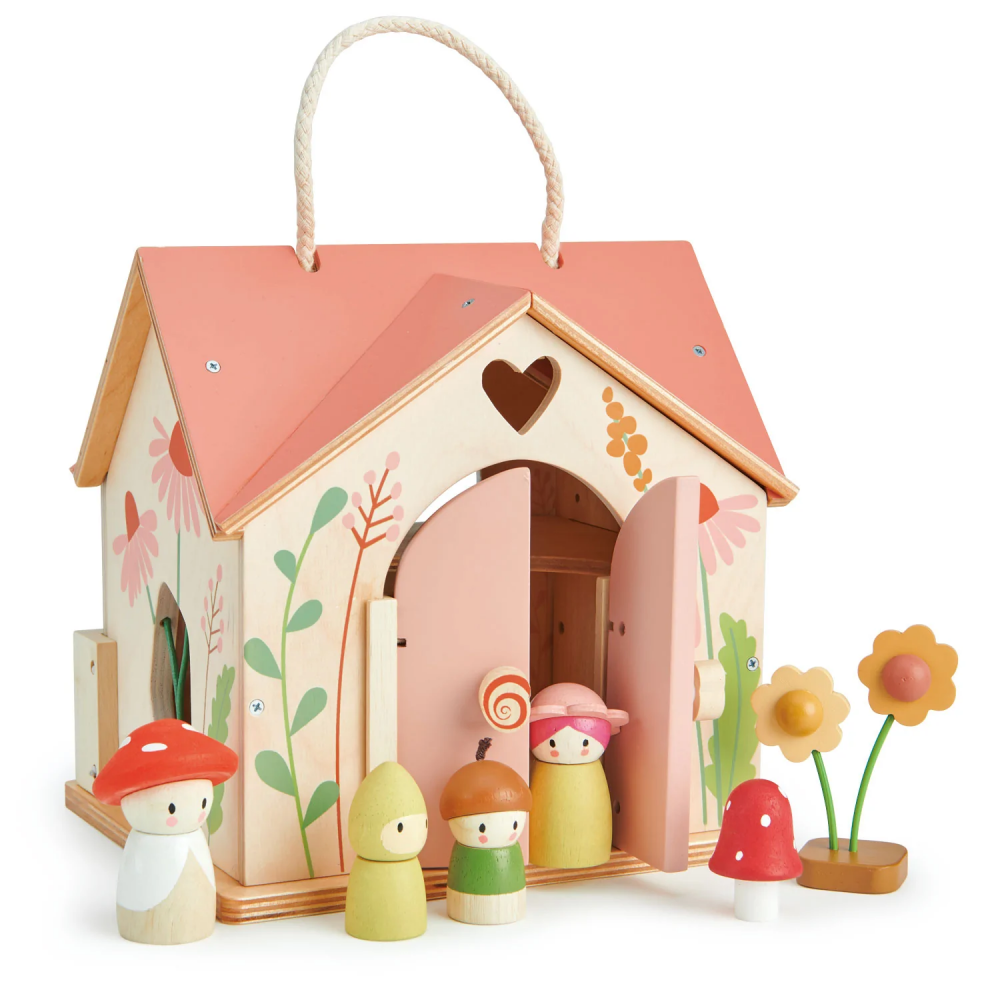 Domek z Drzewa Różanego z Wyposażeniem - Tender Leaf Toys