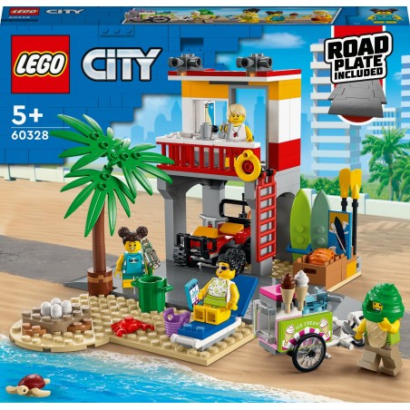 Zestaw Lego 60328 Stanowisko ratownicze na plaży
