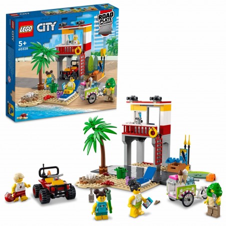 Zestaw Lego 60328 Stanowisko ratownicze na plaży