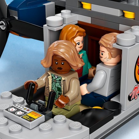 Klocki LEGO Jurassic World Kecalkoatl: zasadzka z samolotem 76947