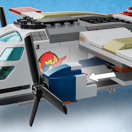 Klocki LEGO Jurassic World Kecalkoatl: zasadzka z samolotem 76947