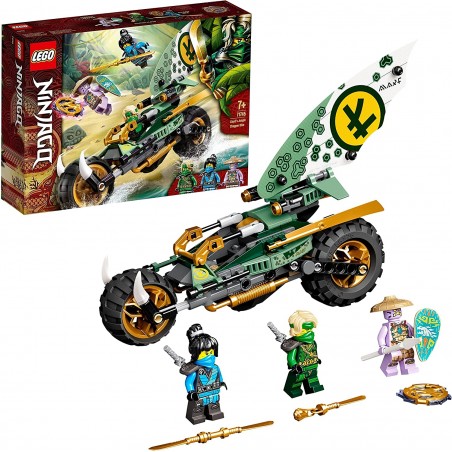 Klocki LEGO Ninjago Dżunglowy chopper Lloyda 71745