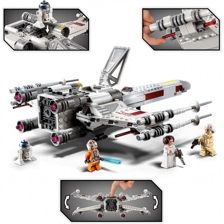 Zestaw LEGO STAR WARS Myśliwiec X-Wing Luke’a Skywalkera 75301