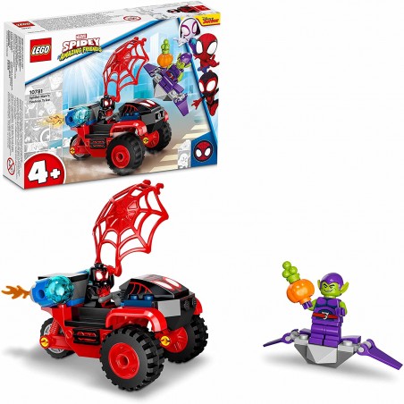 Klocki LEGO Marvel Miles Morales: Technotrójkołowiec Spider-Mana 10781