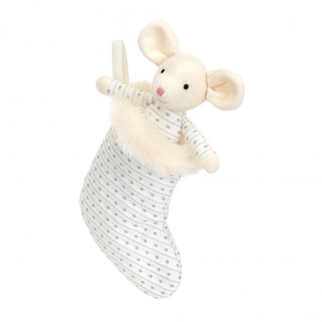 Myszka w Skarpecie Shimmer Stocking Mouse - Jellycat