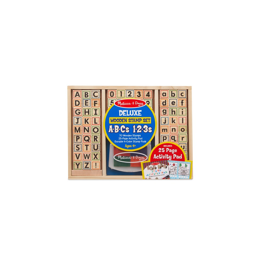 Stempelki Alfabet Literki ABC - Melissa & Doug