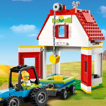 Zestaw LEGO Stodoła i zwierzęta gospodarskie 60346