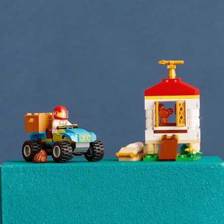 Klocki LEGO City Kurnik z kurczakami 60344