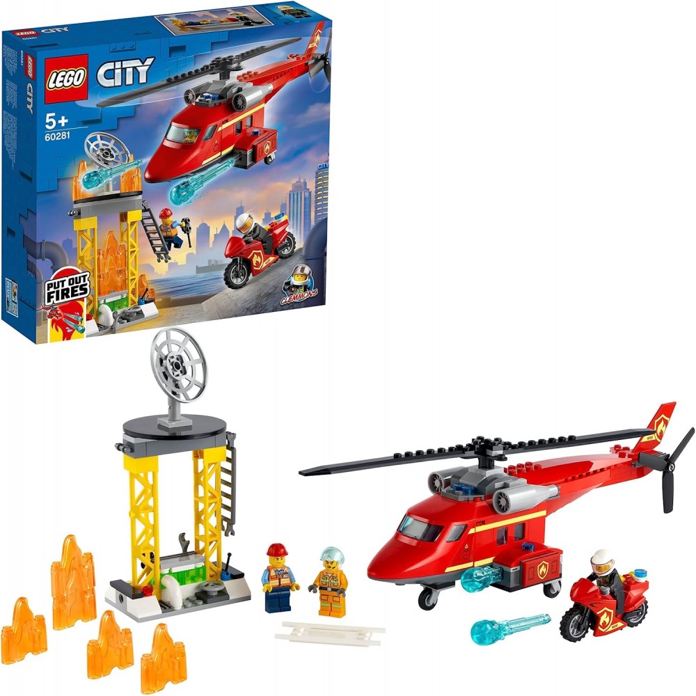 Klocki LEGO Strażacki helikopter ratunkowy 60281