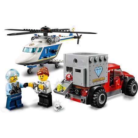 Klocki LEGO Pościg helikopterem policyjnym 60243