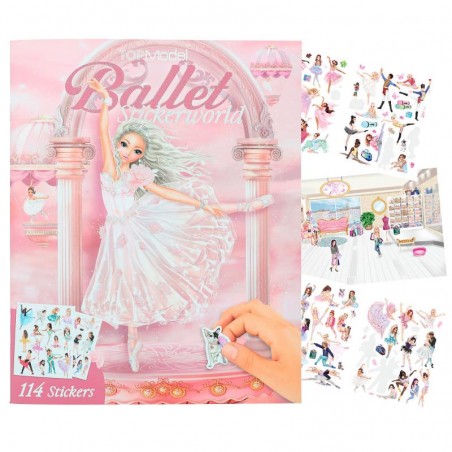 Świat Naklejek Album Stickerworld Ballet - TopModel