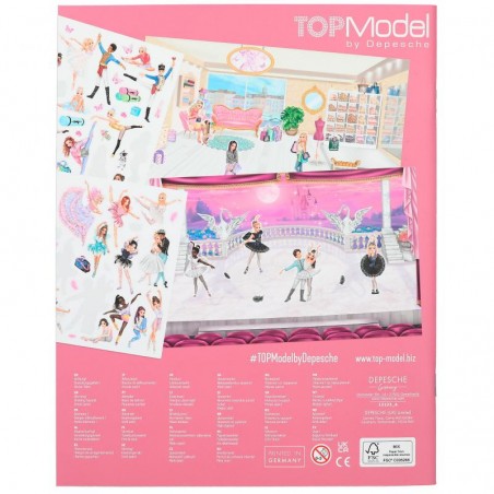 Świat Naklejek Album Stickerworld Ballet - TopModel