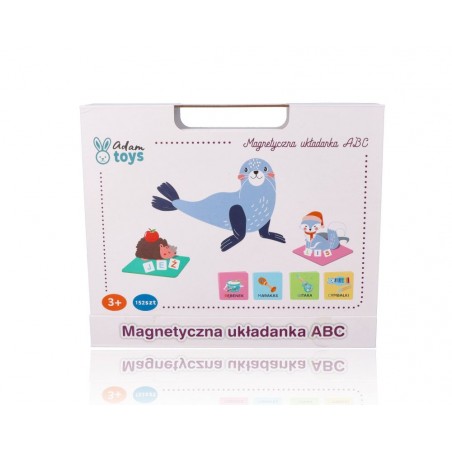 Układanka Magnetyczna Polski Alfabet - Adam Toys