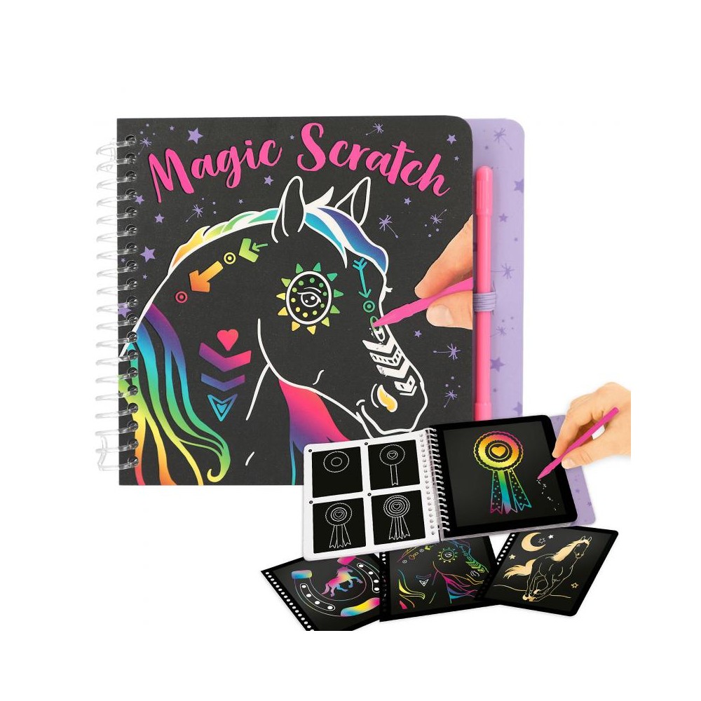 Zdrapywanka Konie Magic Scratch - Miss Melody