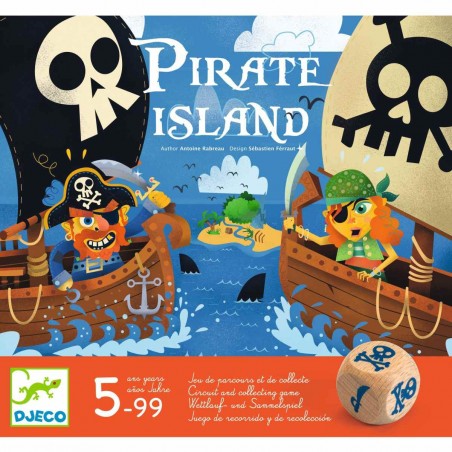Gra Planszowa Wyspa Piratów - Djeco