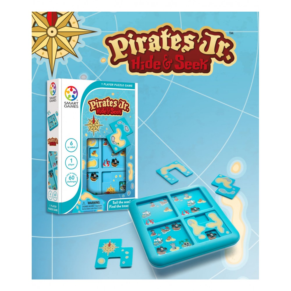 Gra Planszowa Pirates Jr 6+ Piraci - Smart Games