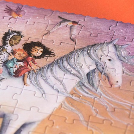 Błyszczące Puzzle My Unicorn 350 el. - Londji