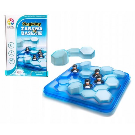 Gra Planszowa Pingwiny Zabawa w Basenie - Smart Games