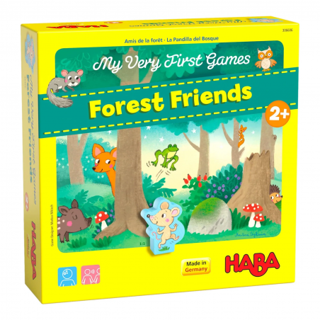 Trójwymiarowa Gra Planszowa Forest Friends - Haba