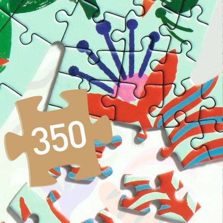 Puzzle Art Monkey 350 el. - Djeco