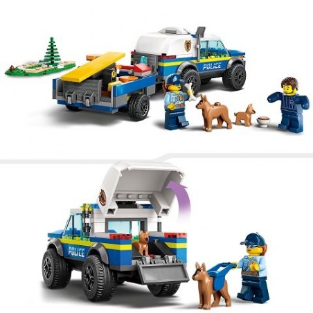 Klocki Lego 60369 Szkolenie psów policyjnych w terenie