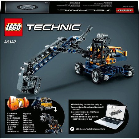 Lego Technic Wywrotka Koparka 42147