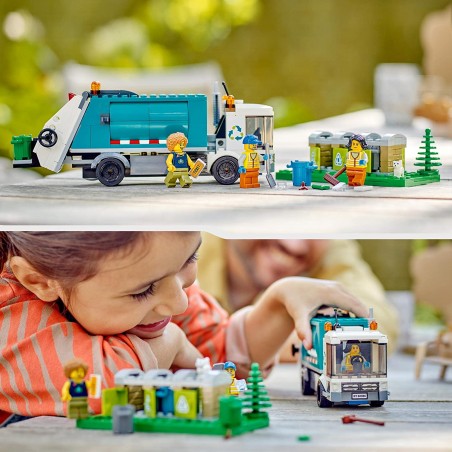 Lego Ciężarówka Recyklingowa 60386 Śmieciarka