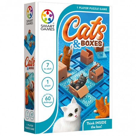 Smart Games Cats & Boxes gra logiczna jednoosobowa