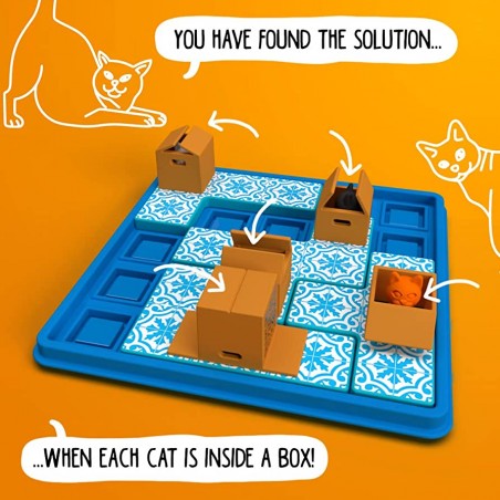 Smart Games Cats & Boxes gra logiczna jednoosobowa