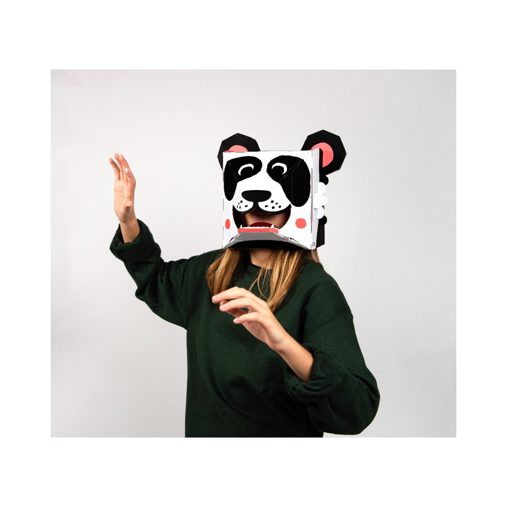 Maska Panda 3D - omy